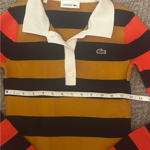 Lacoste Women's fitted polo dress - Picture 4 of 9